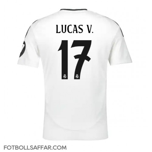 Real Madrid Lucas Vazquez #17 Hemmatröja 2024-25 Kortärmad